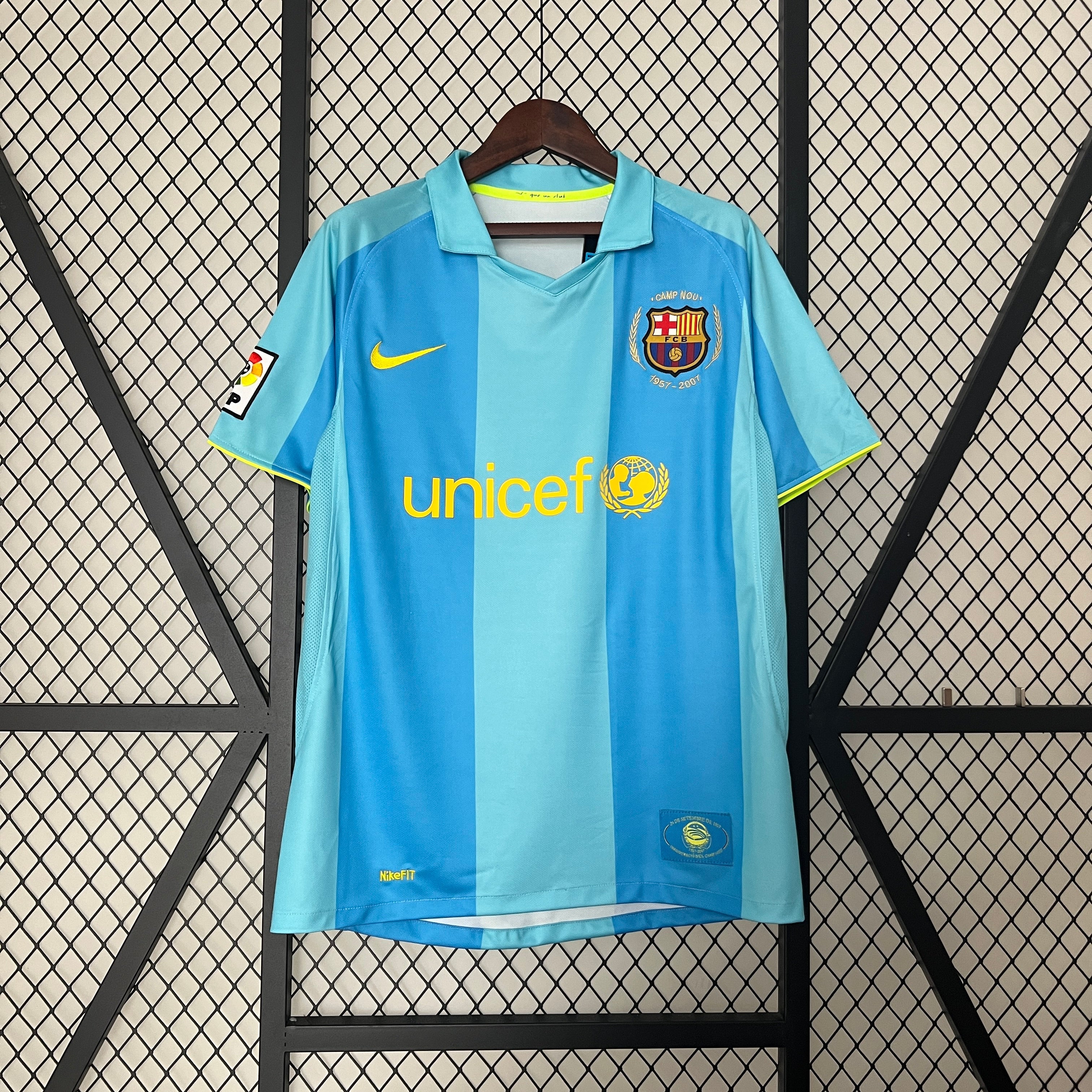 Barcelona 2007 - 2008 Auswärtstrikot