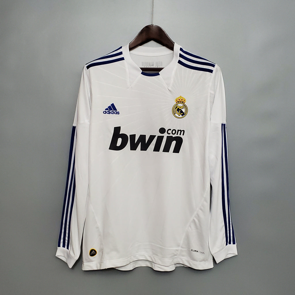 Real Madrid 2010 - 2011 Langärmliges Heimtrikot