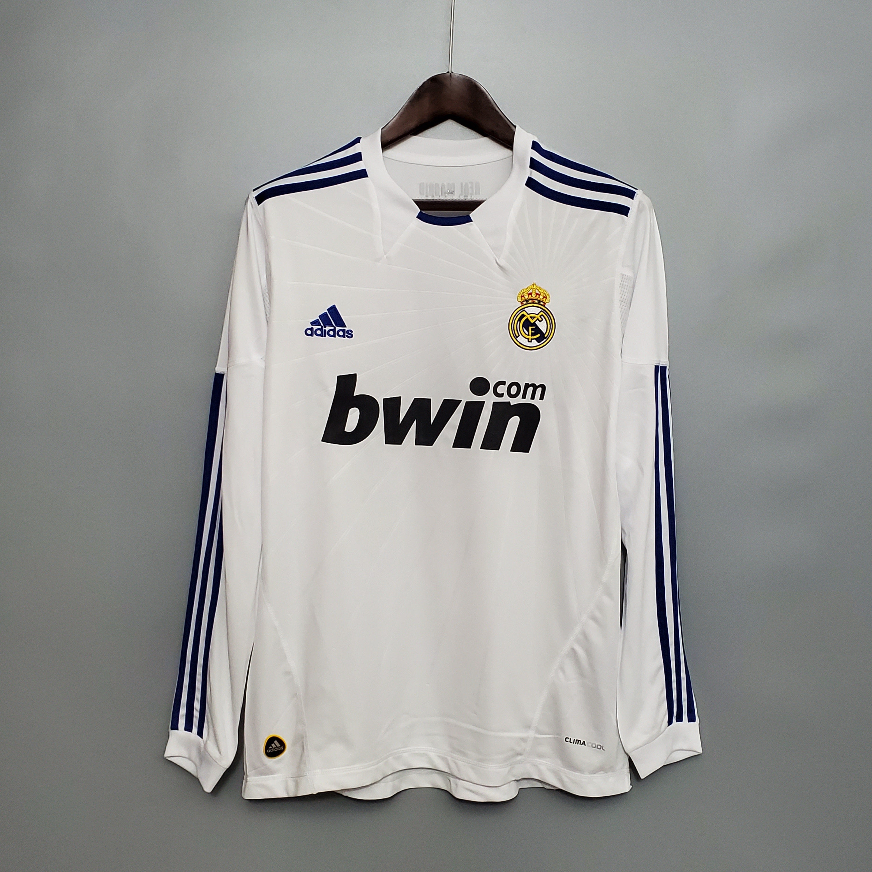 Real Madrid 2010 - 2011 Langärmliges Heimtrikot