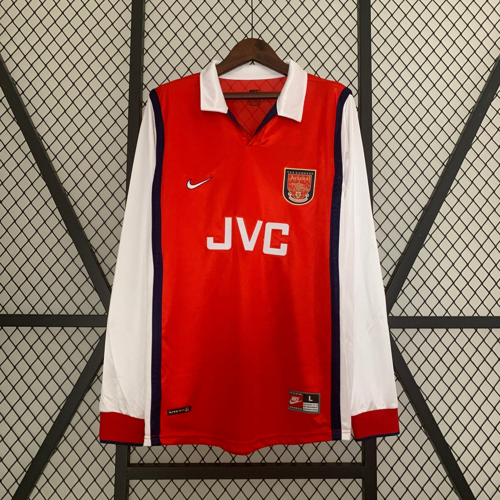 Arsenal 1998 - 1999 Heimtrikot Langarmiges