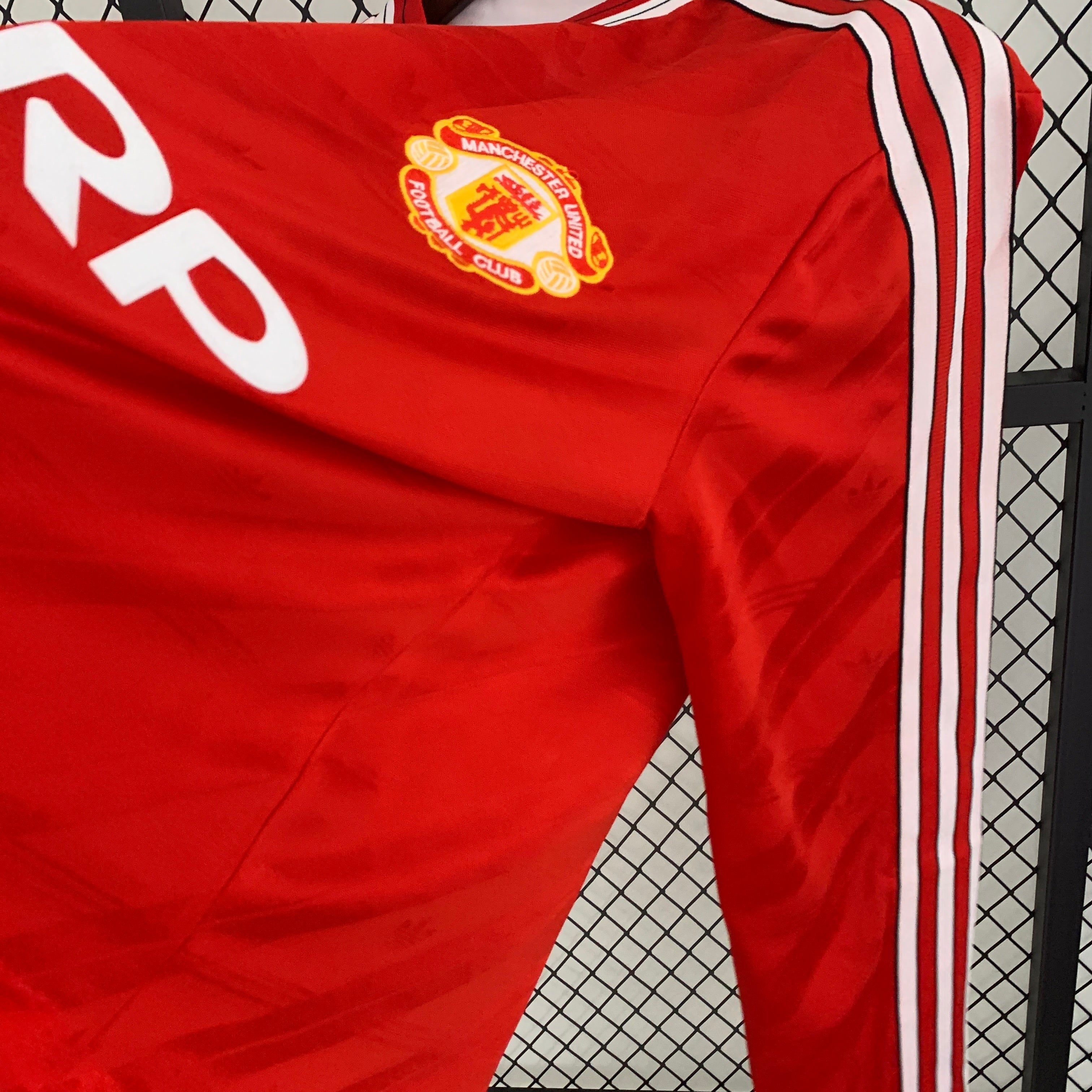 Manchester United 1982 - 1984 Heimtrikot Langarmiges