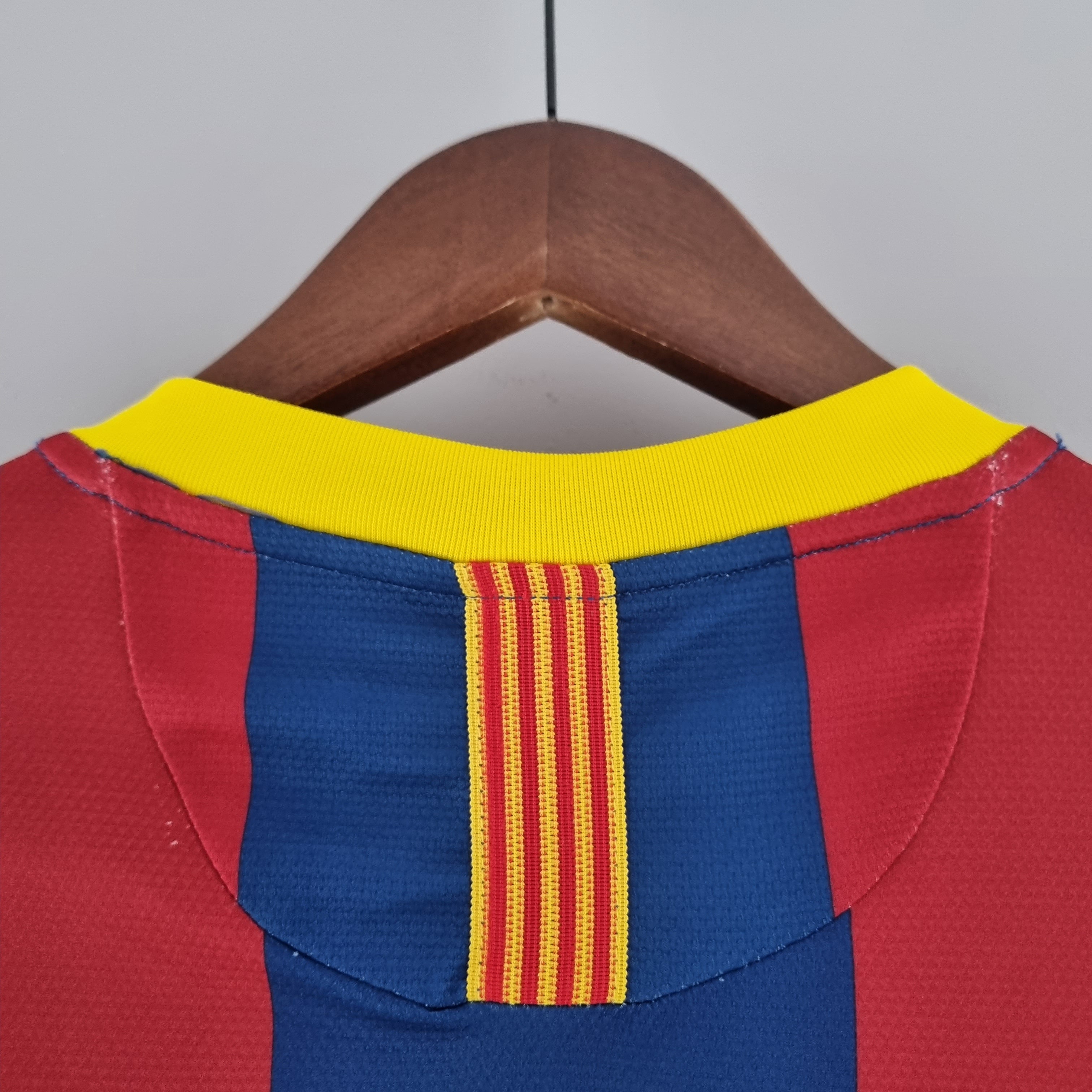 Barcelona 2010 - 2011 Langarmiges Heimtrikot