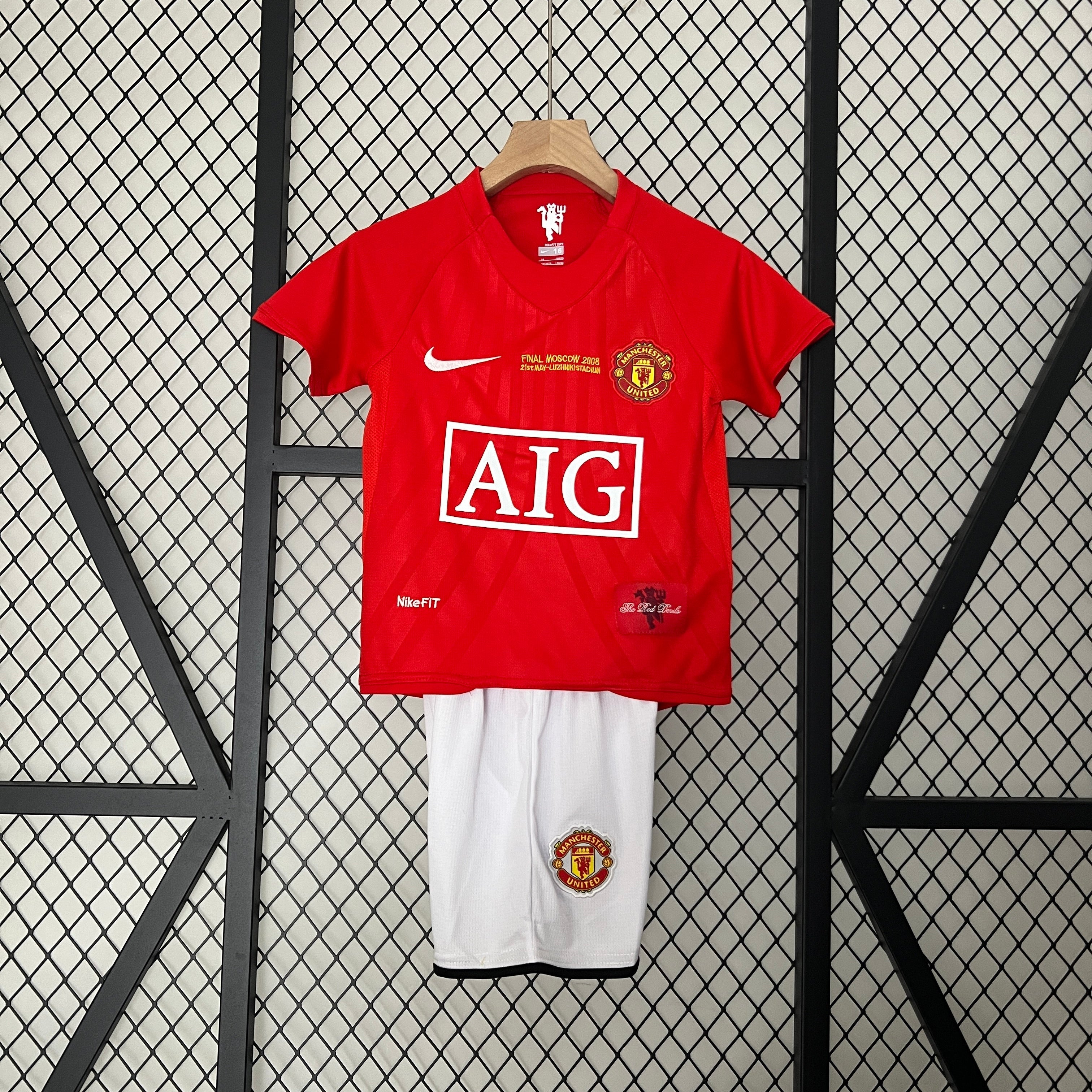 Manchester United CHAMPIONS LEAGUE 2008 FINALE für Kinder