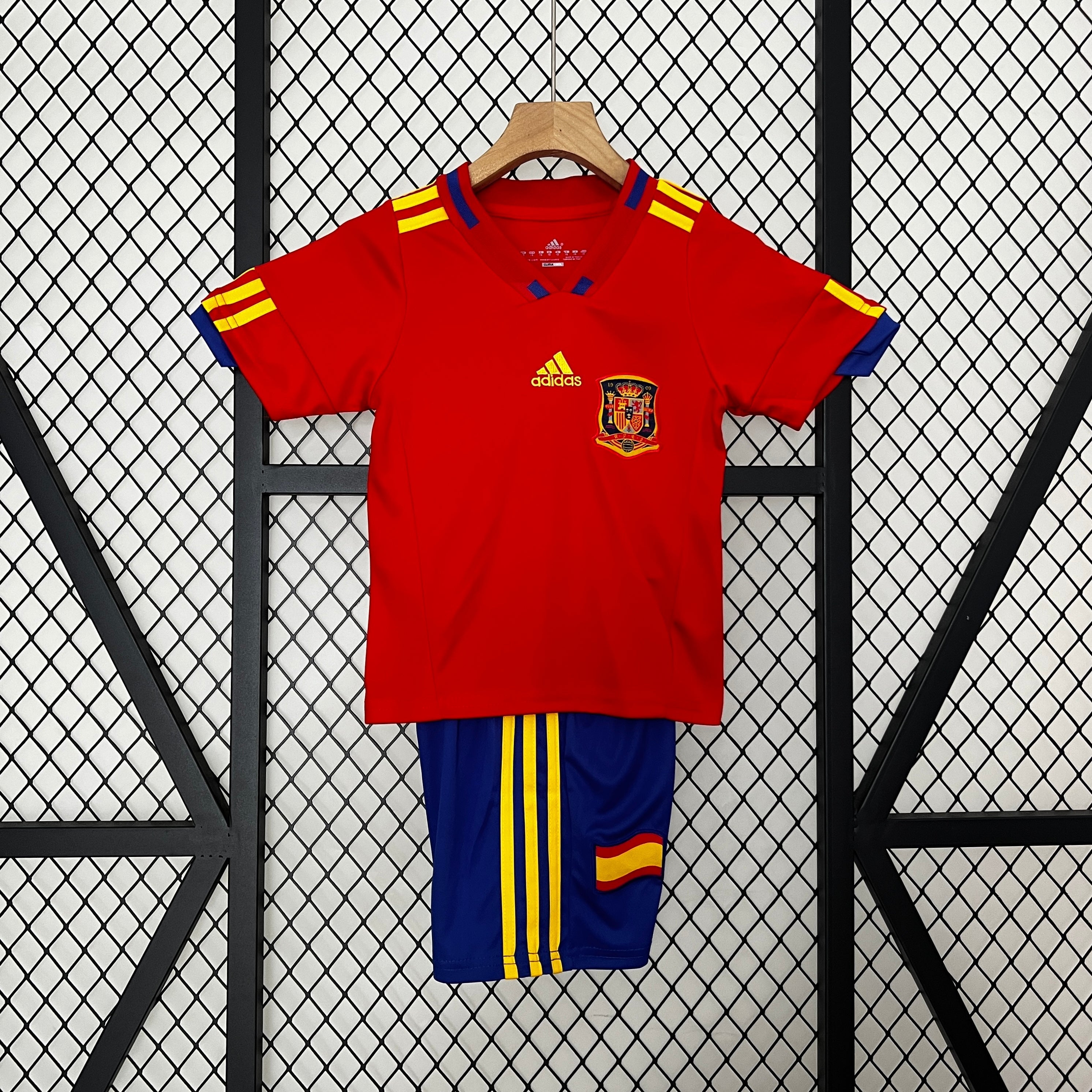 Spanien 2010 Heimtrikot für Kinder