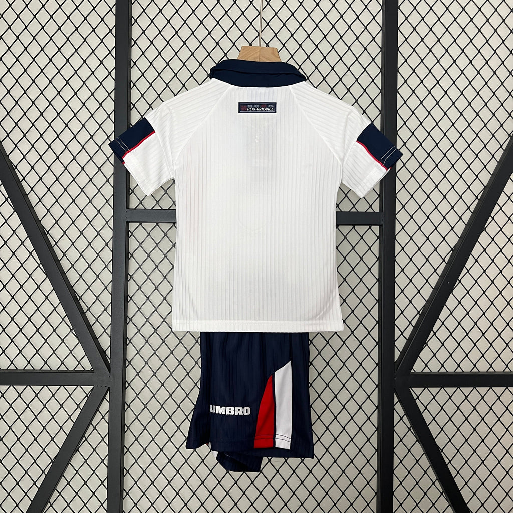 England 1998 Heimtrikot für Kinder