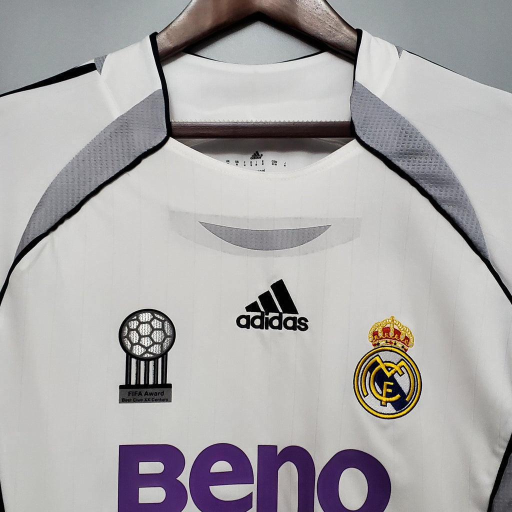 Real Madrid 2006 - 2007  Langärmliges Heimtrikot