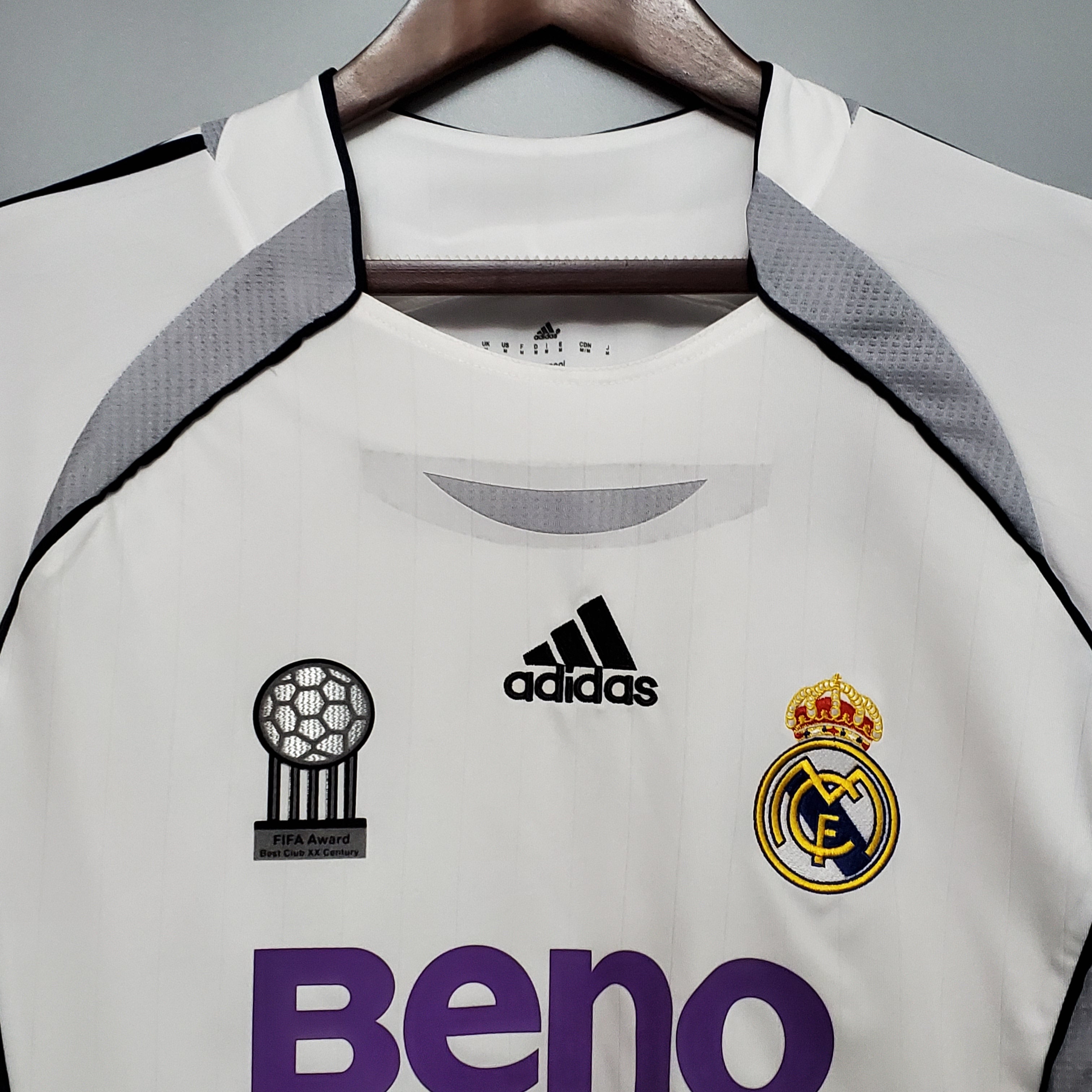 Real Madrid 2006 - 2007  Langärmliges Heimtrikot