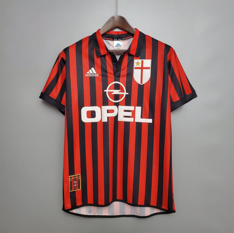 Ac Milan 1999 - 2000 Heimtrikot