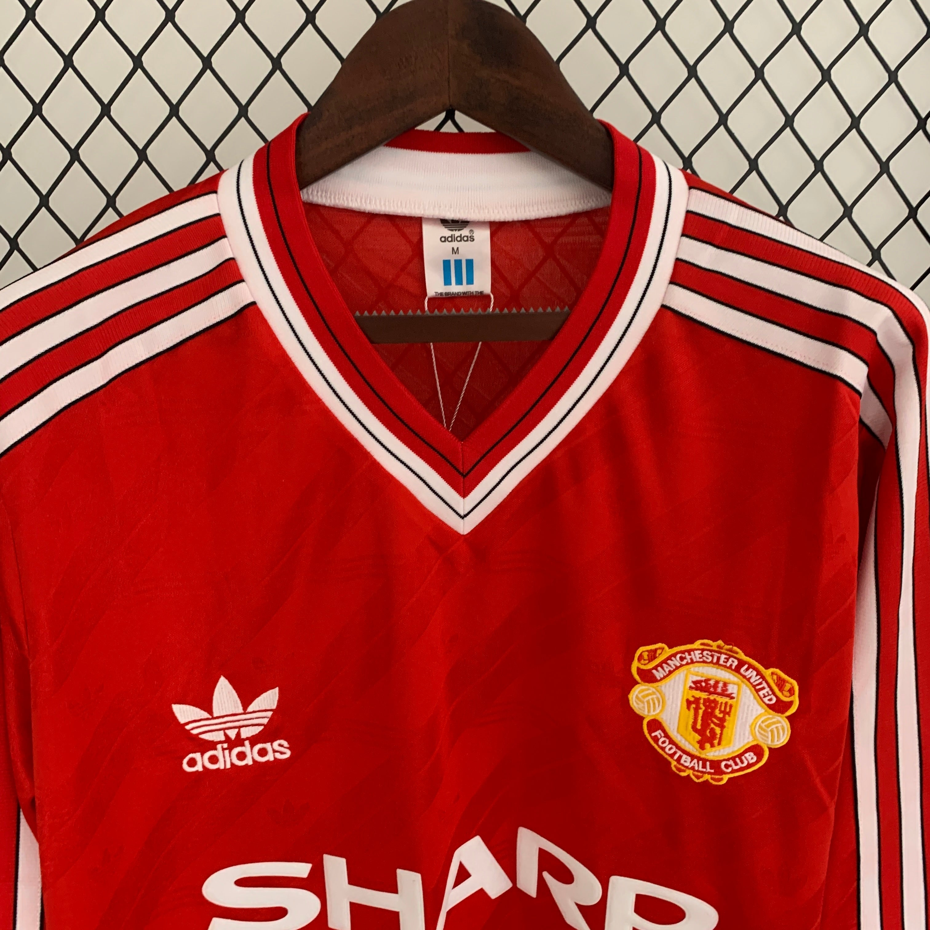 Manchester United 1982 - 1984 Heimtrikot Langarmiges