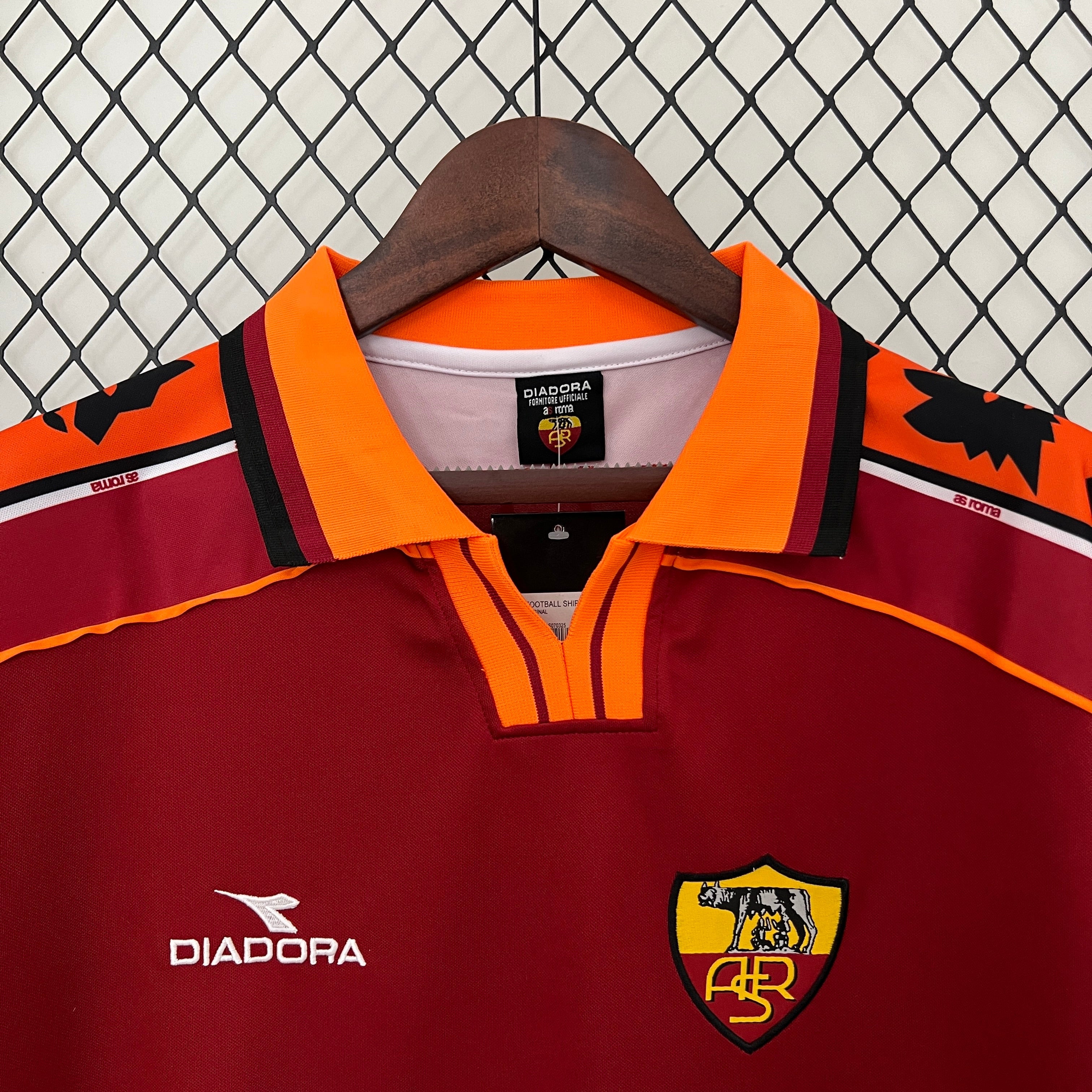 As Roma 1998 - 1999 Heimtrikot