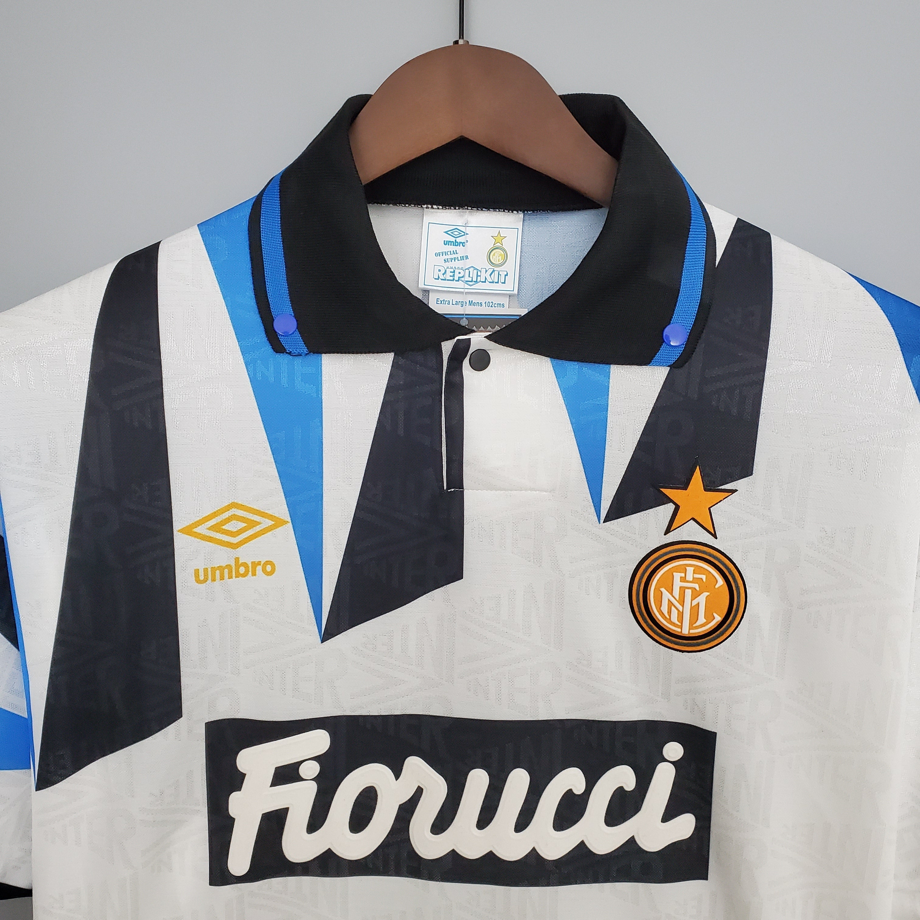 Inter Milan 1992 - 1993 Auswärtstrikot