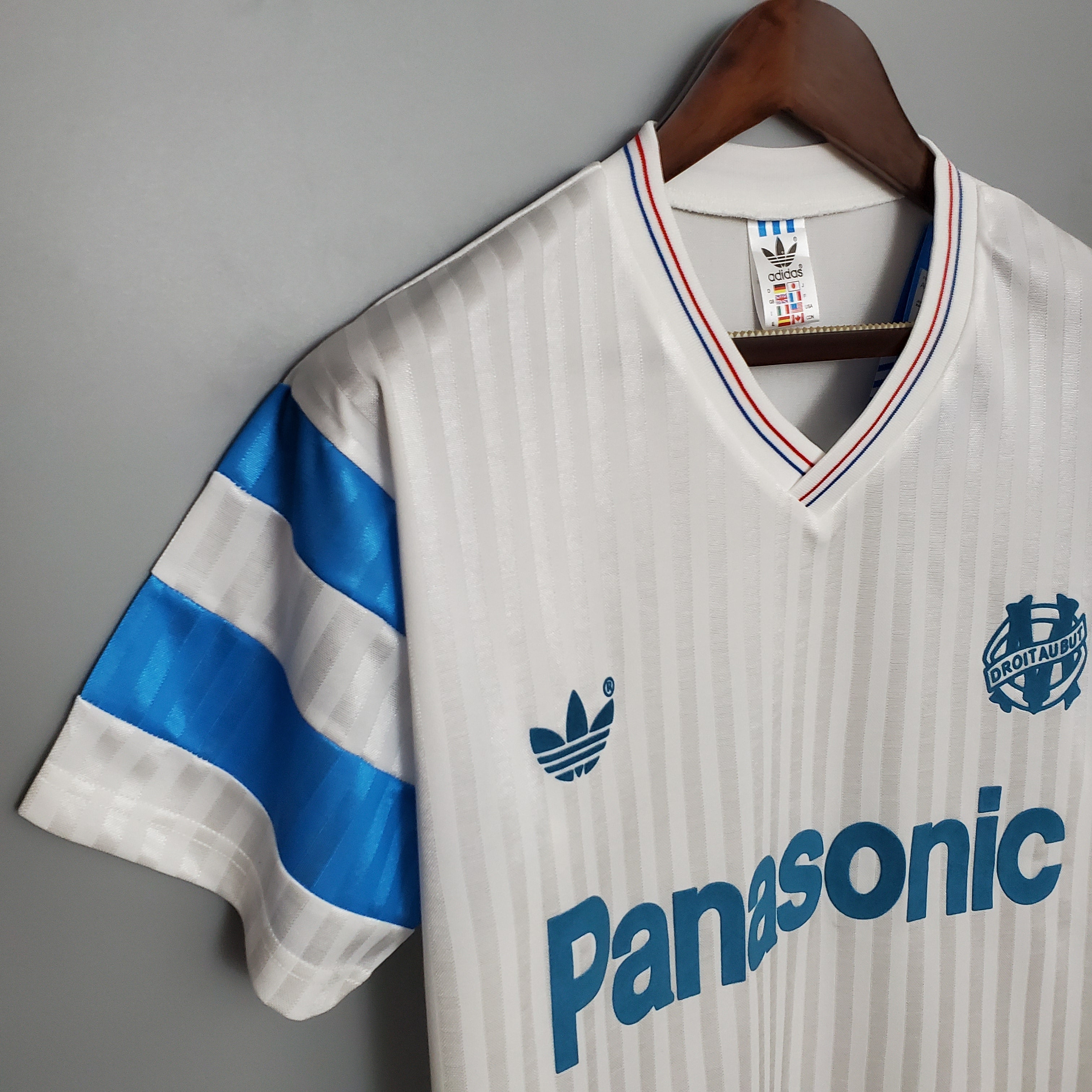 Olympique de Marseille 1990 - 1991 Heimtrikot