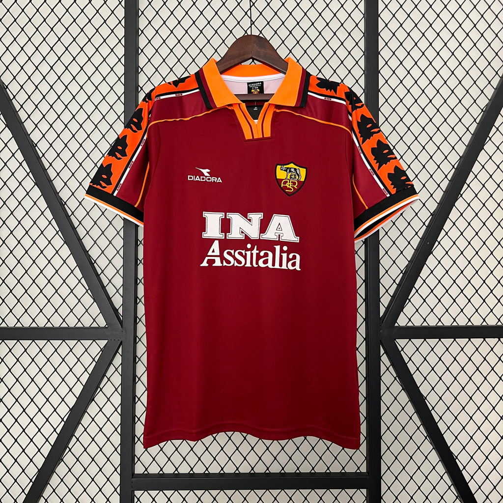 As Roma 1998 - 1999 Heimtrikot