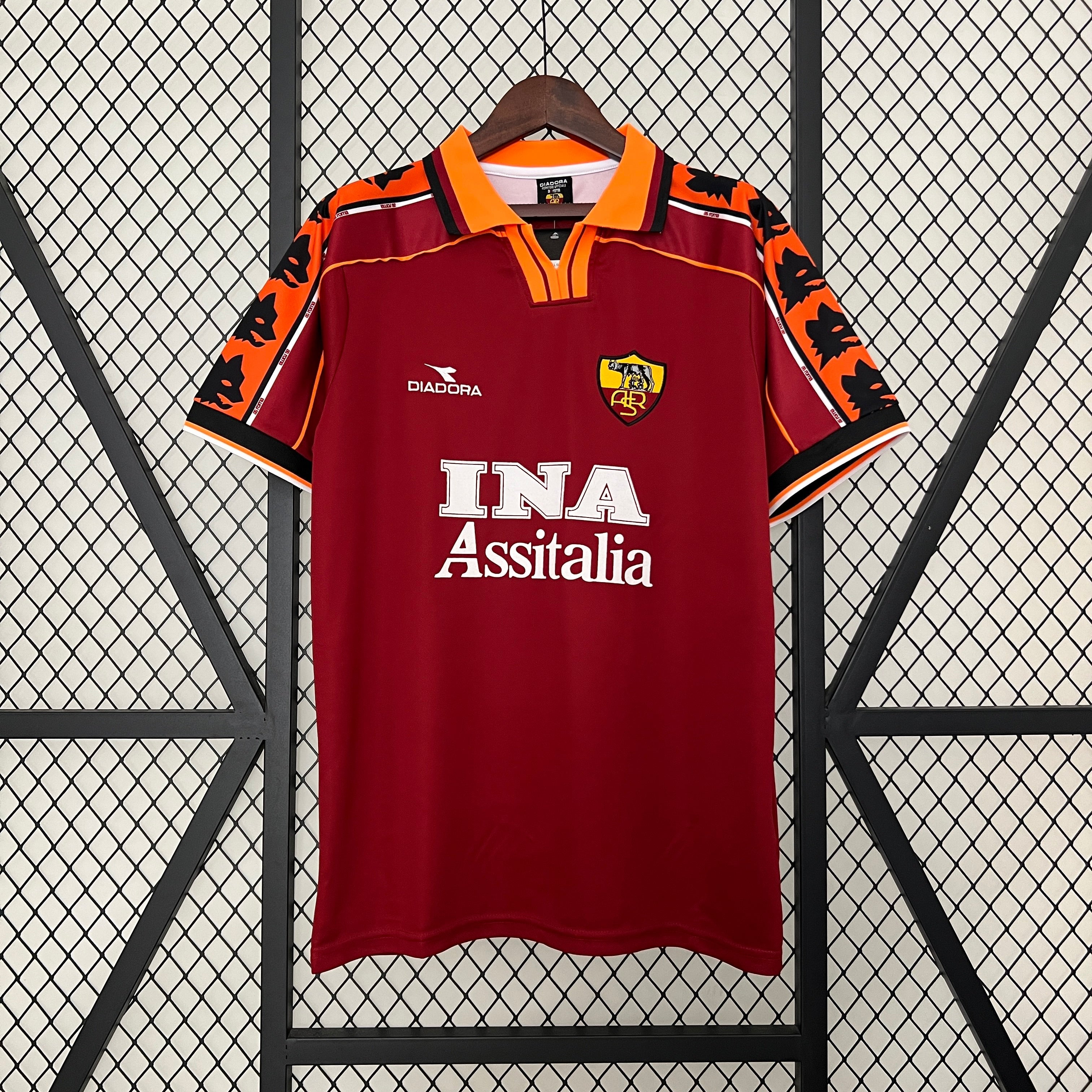 As Roma 1998 - 1999 Heimtrikot